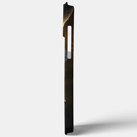 Proud Wolf iPhone Case (Rückseite / Links)