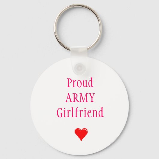 ProudARMYGirlfriend Schlüsselanhänger (Vorderseite)