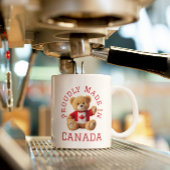 Proudding Made in Canada mit Teddy Bear Kaffeetasse