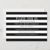 Proudly Brushed Abschluss Ankündigung - White (Rückseite)