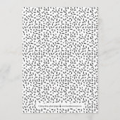 Proudly Brushed EDITABLE COLOR Graduation Party Einladung (Rückseite)