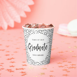 Proudly Brushed Graduation Party Paper Cup Pappbecher