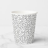Proudly Brushed Graduation Party Paper Cup Pappbecher (Rückseite)