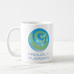 Proudly Pleiadian Tasse   Benutzerdefinierter Star