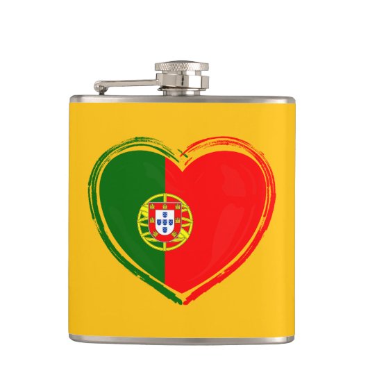 Proudly Portuguese Flachmann (Vorderseite)