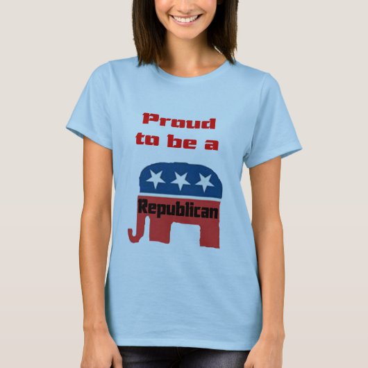 proudrepublican T-Shirt (Vorderseite)