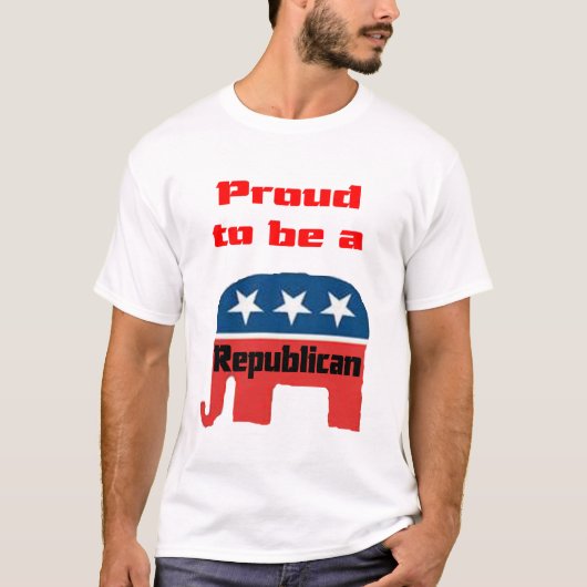 proudrepublican T-Shirt (Vorderseite)