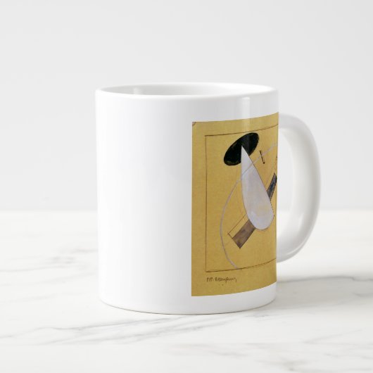 Proun 18, 1919-20 Jumbo-Tasse (Vorderseite Rechts)