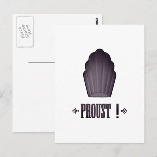 Proust ! postkarte (Vorne/Hinten)