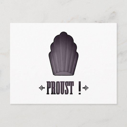 Proust ! postkarte (Vorderseite)