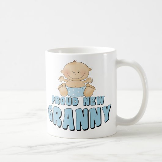 PROUTE NEUER Granny-T - Shirt Kaffeetasse (Rechts)