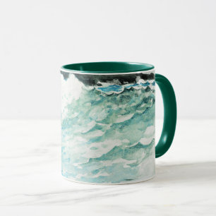 Prouts Neck, Kunstmalerei von Winslow Homer,   Tasse