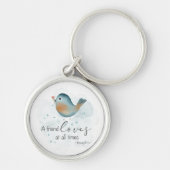 Prov 17:17 - A Friend Lieben zu jeder Zeit Schlüsselanhänger (Vorne)