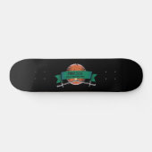 Prov. 27:17 Eisen-Sharpens-Eisen Skateboard (Horizontal)