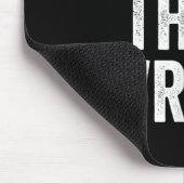 Prove Them Wrong Football Motivational Sitive Mind Mousepad (Ecke)