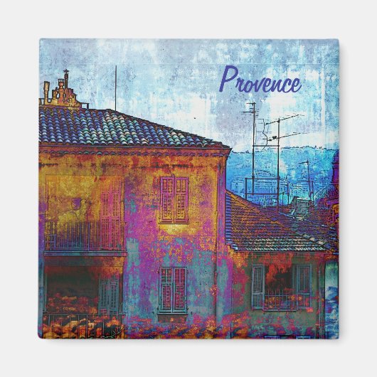 Provence-Abend-Magnet Magnet (Vorne)