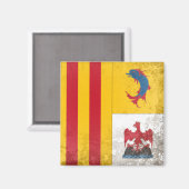 Provence-Alpes-Cote d'Azur Magnet (Vorderseite/Rückseite)