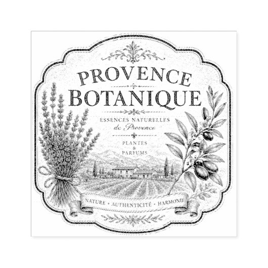 Provence Botanik Stempel (Prägung)