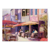 Provence-Café-Karte (Vorderseite (Horizontal))