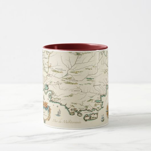 Provence Carte 11 0z.Tasse Tasse (Zentrum)