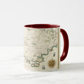 Provence Carte 11 0z.Tasse Tasse (VorderseiteRechts)