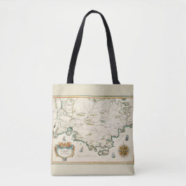 Provence Carte Tote Bag All-Over-Print Tasche