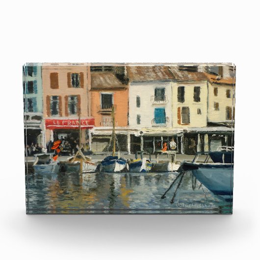 Provence Cassis France Hafen Fotoblock (Vorderseite)