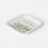 Provence Elegante Pappteller (Gewinkelt)