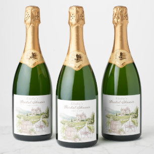 Provence Elegante Schaumweinetikett