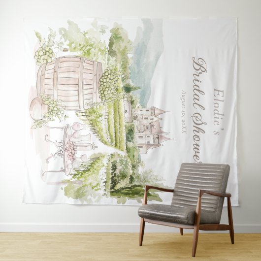 Provence Elegante Wandteppich (Beispiel (Horizontal))