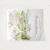 Provence Elegante Wandteppich (Vorderseite (Horizontal))