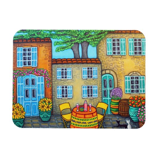 Provence Erinnerungen Flexible Magnet (Horizontal)