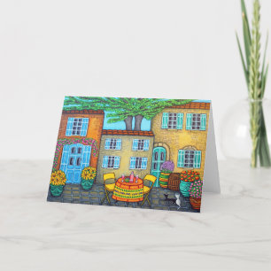 Provence Erinnerungen Grußkarte von Lisa Lorenz Dankeskarte
