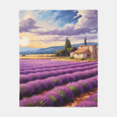 Provence Fleecedecke (Vorderseite)