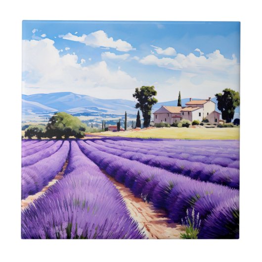 Provence Fliese (Vorderseite)