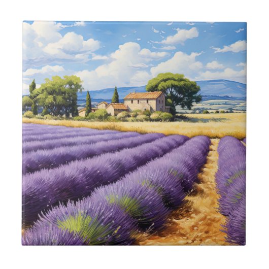 Provence Fliese (Vorderseite)