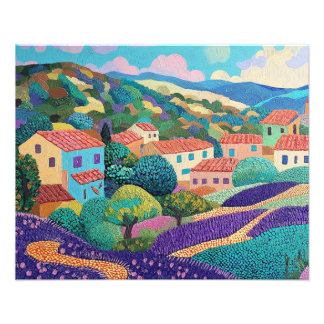 Provence France Landscape Fotodruck