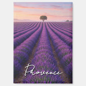 Provence France Lavender Fields Magnet (Vorderseite)