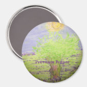 Provence France Magnet (Vorderseite/Rückseite)