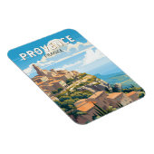 Provence France Travel Art Vintag Magnet (Rechte Seite)