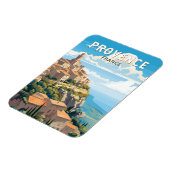 Provence France Travel Art Vintag Magnet (Linke Seite)