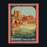 Provence France Vintag Postcard Postkarte<br><div class="desc">Ein wunderschönes altes Postkartenbild aus Frankreich,  das auf eine neue Postkarte umgelegt wurde!</div>