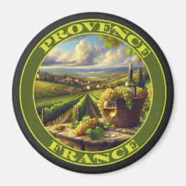 Provence France Weinland Magnet