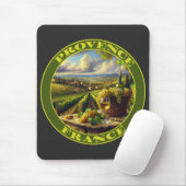 Provence France Weinland Mousepad (Mit Mouse)