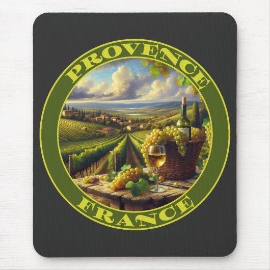 Provence France Weinland Mousepad (Vorne)
