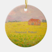 Provence Frankreich Keramik Ornament (Vorne)