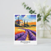 Provence Frankreich Kunst, Dichtung und Musik Postkarte (Stehend Vorderseite)