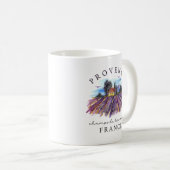 Provence Frankreich – Lavendelfelder Kaffeetasse (VorderseiteRechts)