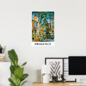 Provence, Frankreich Poster (Heimbüro)