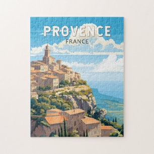 Provence Frankreich Reise Kunst Vintage Puzzle